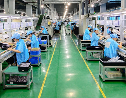 一定发业绩再立异高，，，5000m²自动化智能新车间顺遂投产